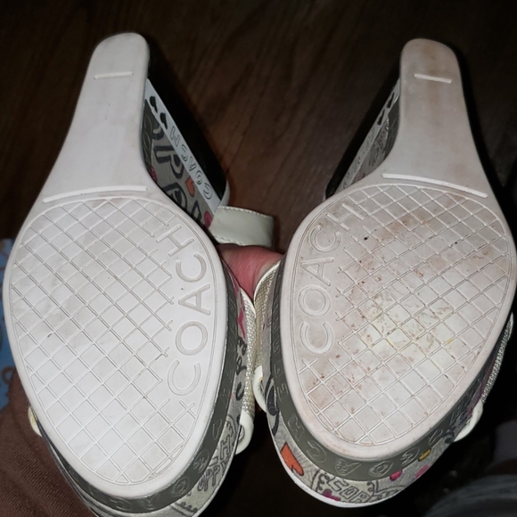 Coach Addisen Addisen Poppy Graffiti Summer Wedge - Picture 15 of 16